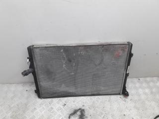радиатор охлаждения Volkswagen Touran 1 поколение 2005, 2.0 л., дизель, МКПП, белый, минивэн, 1K0121251N
