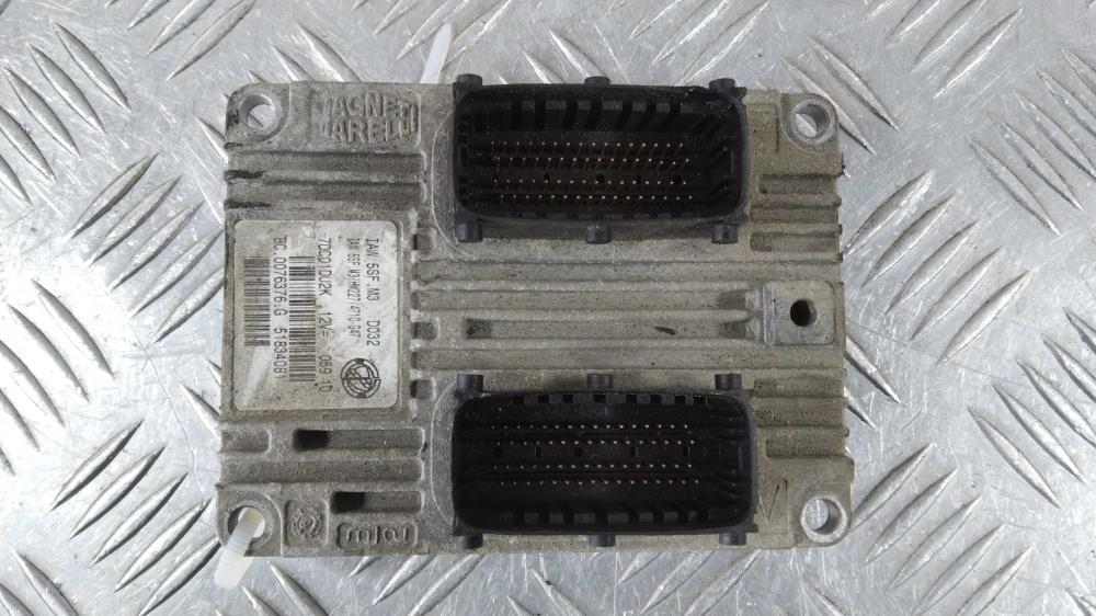 Блок управления двигателем Fiat Punto 3 поколение 2008, цвет, 51834081 - фото №1