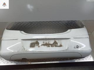 бампер задний Opel Corsa D 2009, белый, хетчбэк 3 дв.