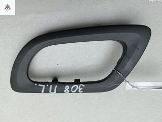 Накладка на ручку двери Peugeot 308 T7 2009, 1.6 л., бензин, МКПП, серый, универсал, 9680428380