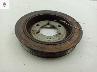 шкив Citroen C4 1 поколение 2006, 1.4 л., бензин, МКПП, красный, хетчбэк 3 дв., 9655547680