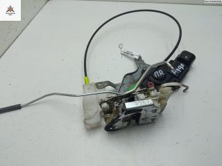 замок двери передней правой Toyota Aygo 1 поколение 2006, 1.0 л., бензин, МКПП, красный, хетчбэк 3 дв.