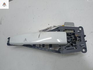 ручка наружная передняя левая Opel Corsa D 2009, 1.0 л., бензин, МКПП, белый, хетчбэк 3 дв.