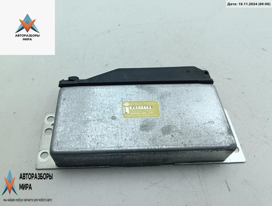 Блок управления ABS/ESP Nissan Almera N15 1996, 1.4 л., бензин, МКПП, красный, хетчбэк 3 дв., 478501N600 - фото №1