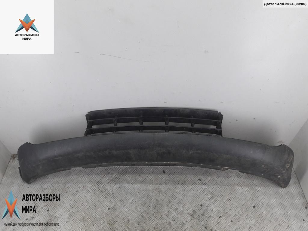 Юбка переднего бампера Volkswagen Polo 4 поколение 2004, 1.4 л., дизель, МКПП, синий, хетчбэк 5 дв. - фото №1