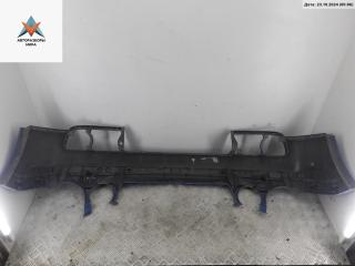 бампер передний Volkswagen Polo 4 поколение 2004, дизель, синий, хетчбэк 5 дв., 6Q0807217A