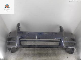 бампер передний Volkswagen Touareg 1 поколение 2003, бензин, синий, внедорожник 5 дв.