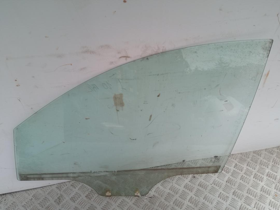стекло двери передней левой Hyundai i10 2009, 1.1 л., бензин, МКПП, красный, хетчбэк 5 дв., 43R000135