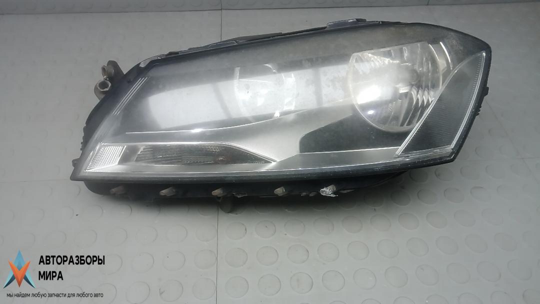 фара левая Volkswagen Passat B7 2012, 2.0 л., дизель, АКПП, седан, 3AC941005 - фото №1