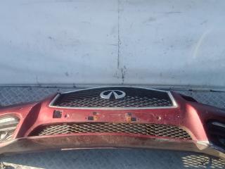 бампер передний Infiniti Q50 1 поколение 2015, 2.2 л., дизель, МКПП, седан, 620224GE0H