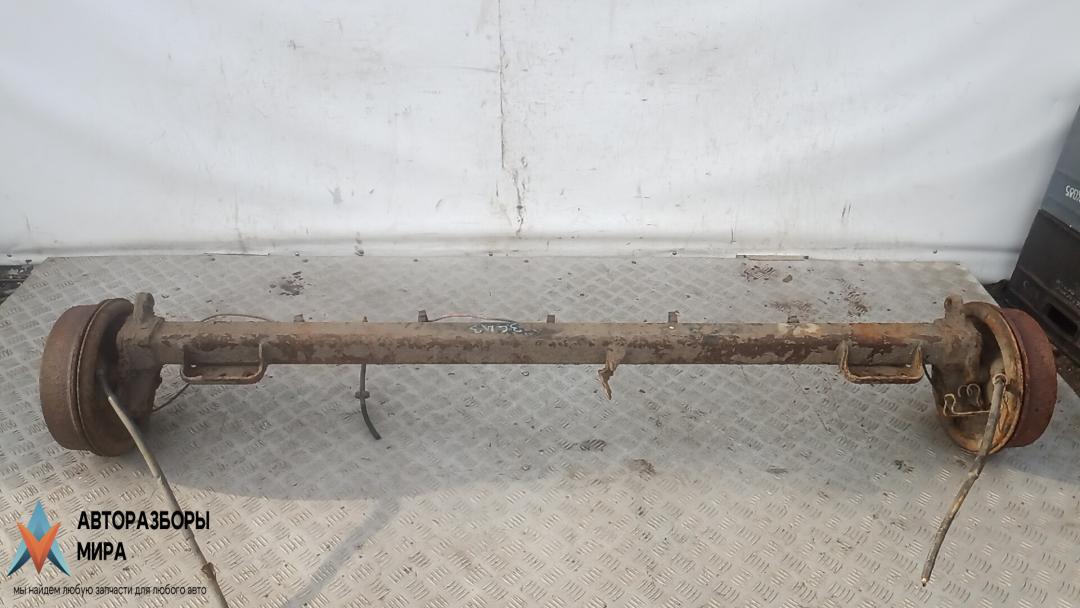 балка задняя Citroen Jumper 2 поколение 2006, 2.0 л., дизель, МКПП, микроавтобус - фото №1