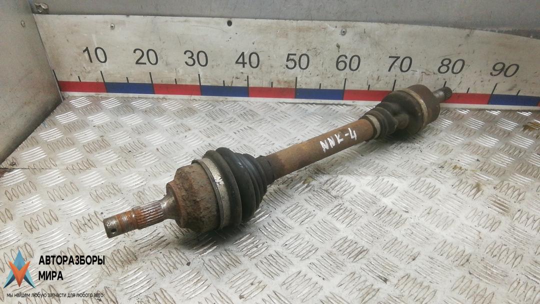 полуось передняя левая (приводной вал, ШРУС) Citroen C3 Picasso 1 поколение 2010, 1.6 л., дизель, МКПП, минивэн - фото №1