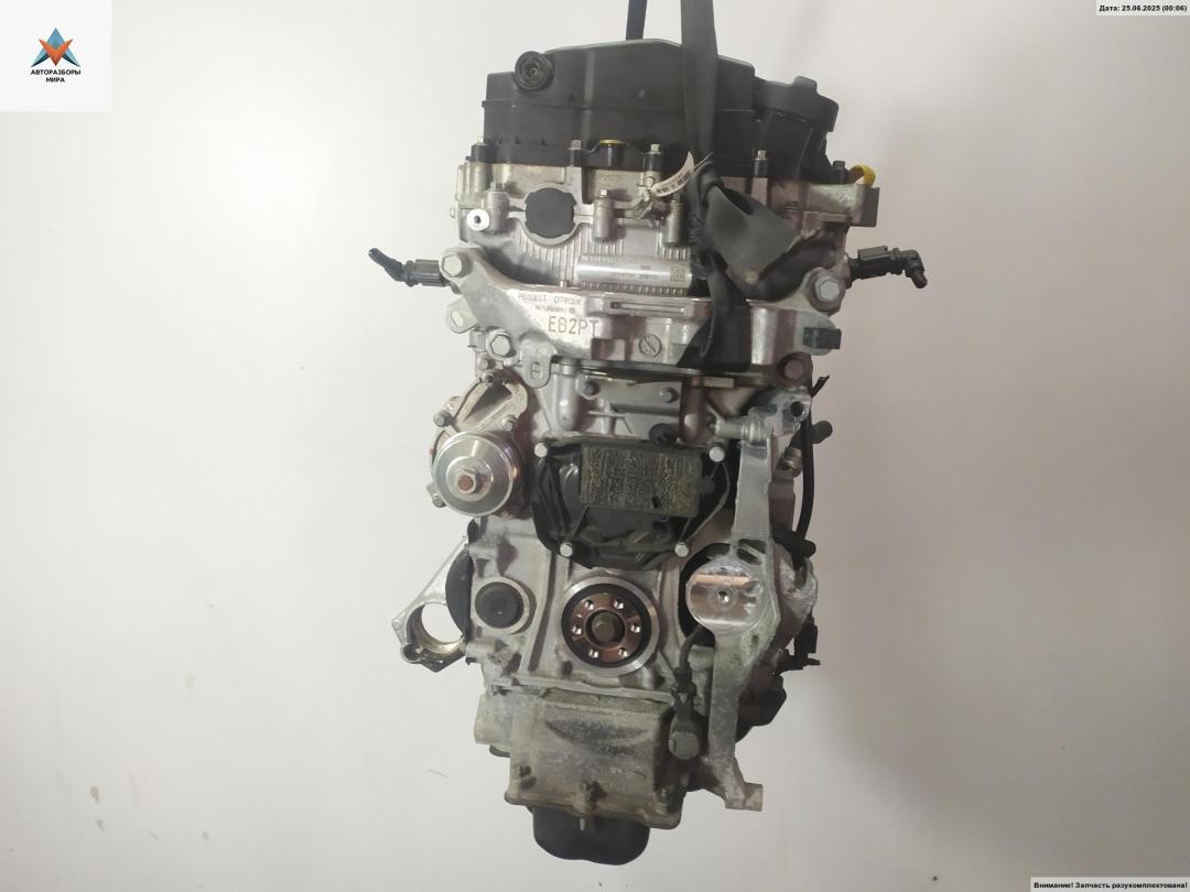 двигатель Peugeot 2008 1 поколение 2015, 1.2 л., бензин, МКПП, HNZ, EB2DT - фото №1