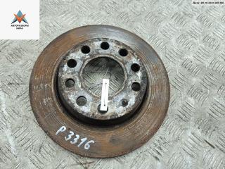 диск тормозной задний Audi A4 B6 2003, 2.5 л., дизель, МКПП, серый, универсал