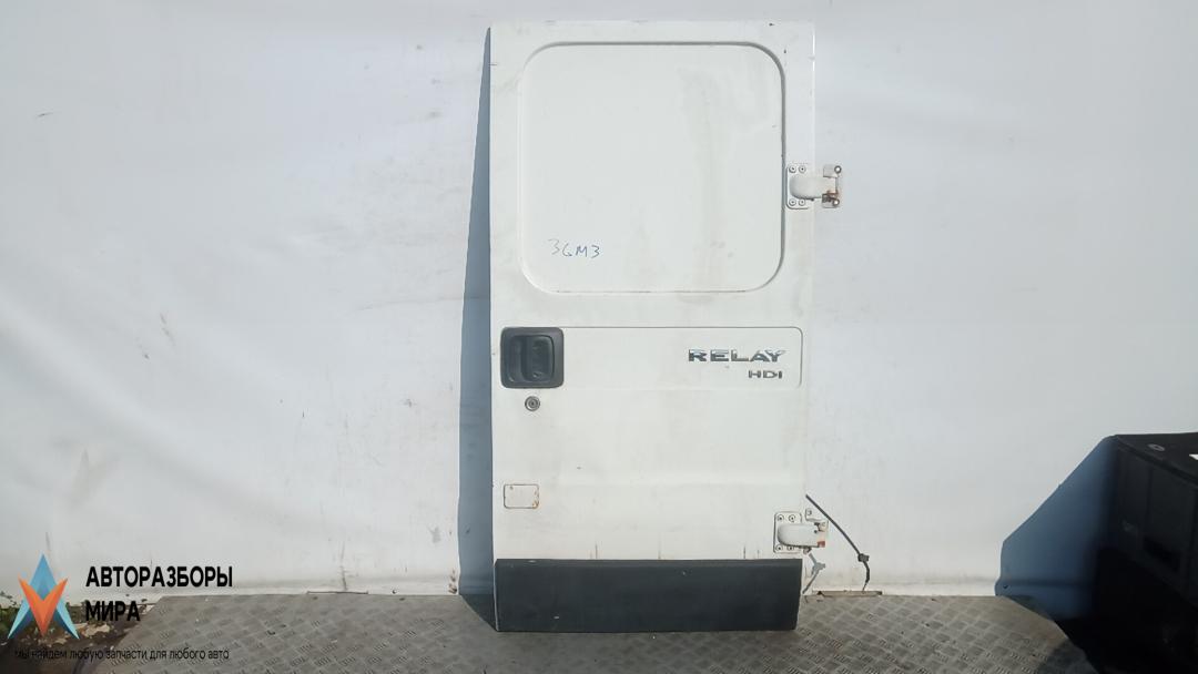 дверь задняя распашная правая Citroen Jumper 2 поколение 2006, 2.0 л., дизель, МКПП, микроавтобус - фото №1