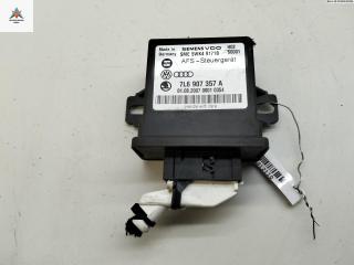 блок управления светом Volkswagen Touareg 1 поколение [рестайлинг] 2007, 3.0 л., дизель, АКПП, чёрный, внедорожник 5 дв., 7L6907357A