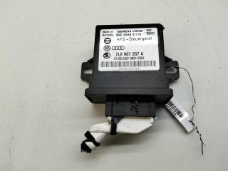 блок управления светом Volkswagen Touareg 1 поколение [рестайлинг] 2007, 3.0 л., дизель, АКПП, чёрный, внедорожник 5 дв., 7L6907357A