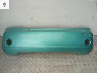 бампер задний Chevrolet Matiz 2 поколение 2006, зелёный, хетчбэк 5 дв.