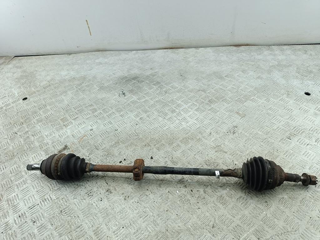 полуось передняя правая (приводной вал, ШРУС) Opel Zafira A 2002, 1.8 л., бензин, МКПП, серый, минивэн - фото №1