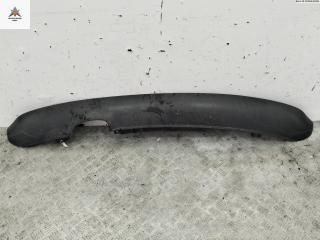 Юбка бампера заднего Volkswagen Polo 4 поколение 2003, 1.2 л., бензин, МКПП, чёрный, хетчбэк 5 дв., 6Q6807521