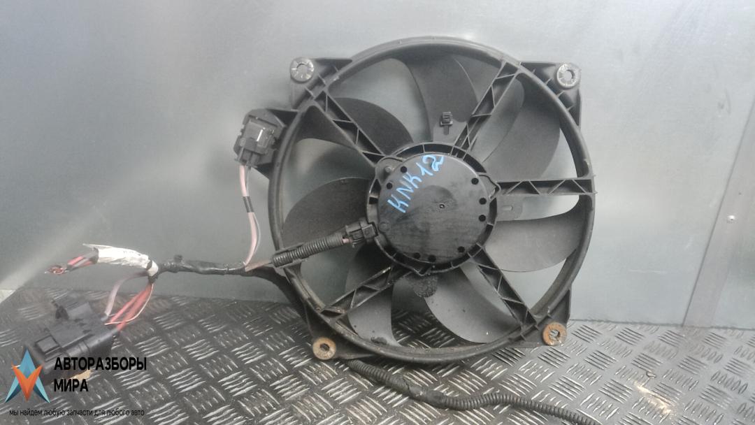 вентилятор радиатора Renault Scenic 3 поколение 2010, 1.9 л., дизель, МКПП, минивэн - фото №1