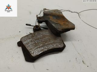 Колодки тормозные задние Audi 80 8A/B3 1988, 1.8 л., бензин, МКПП, серый, седан