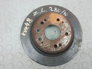 диск тормозной задний Honda CR-V 2 поколение 2002, 2.0 л., бензин, АКПП, внедорожник 5 дв., 42510SCAE00