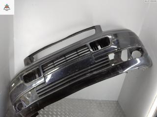 бампер передний Volkswagen Transporter T5 2004, дизель, чёрный, микроавтобус, 7H0807101D