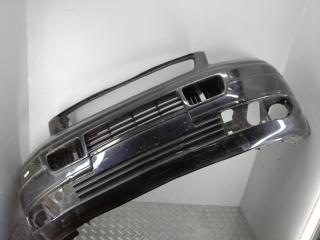 бампер передний Volkswagen Transporter T5 2004, дизель, чёрный, микроавтобус, 7H0807101D