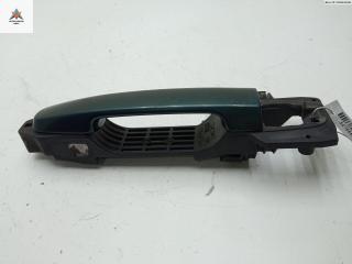 ручка наружная передняя левая Toyota Avensis 2 поколение (T250) 2003, 2.0 л., дизель, МКПП, зелёный, универсал