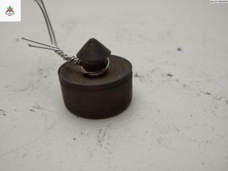 замок капота Volkswagen Transporter T5 2004, 2.5 л., дизель, МКПП, чёрный, микроавтобус