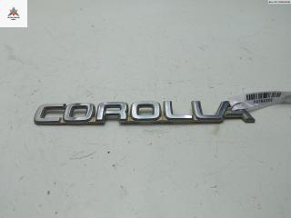 эмблема Toyota Corolla 8 поколение (E110) 1997, 1.3 л., бензин, МКПП, красный, хетчбэк 3 дв.