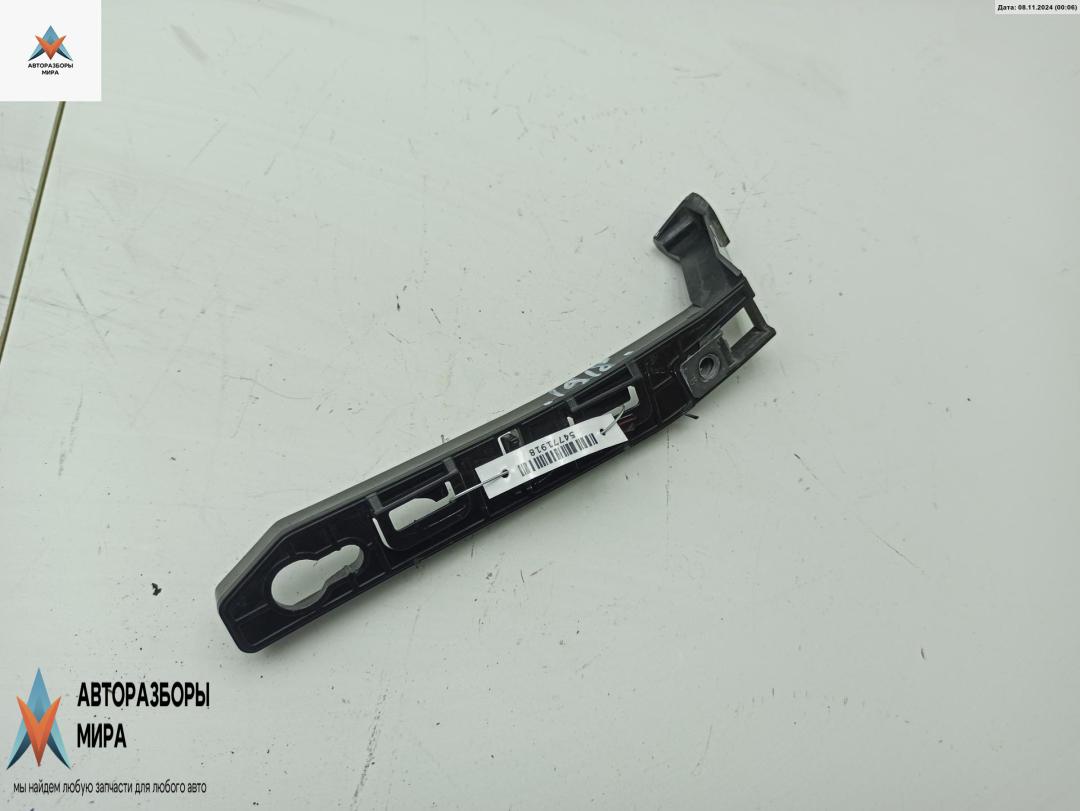 кронштейн заднего бампера Peugeot 2008 1 поколение 2015, 1.2 л., бензин, МКПП, чёрный, внедорожник 5 дв., 9678052480 - фото №1