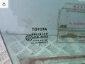 стекло двери передней правой Toyota Avensis 2 поколение (T250) 2003, 2.0 л., дизель, МКПП, зелёный, универсал - фото №2