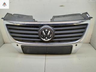 решетка радиатора Volkswagen Passat B6 2009, чёрный, универсал, 3C0853651B