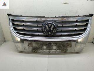 решетка радиатора Volkswagen Touran 1 поколение [рестайлинг] 2009, серый, минивэн, 1T0858661G