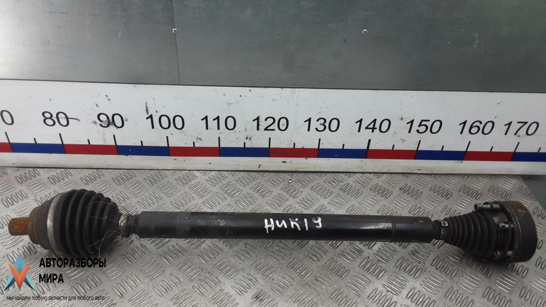 полуось передняя правая (приводной вал, ШРУС) Skoda Octavia 3 поколение (A7) 2014, 1.6 л., дизель, МКПП, хетчбэк 5 дв. - фото №1