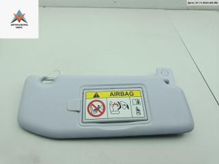 козырек солнцезащитный Peugeot 2008 1 поколение 2015, 1.2 л., бензин, МКПП, чёрный, внедорожник 5 дв.