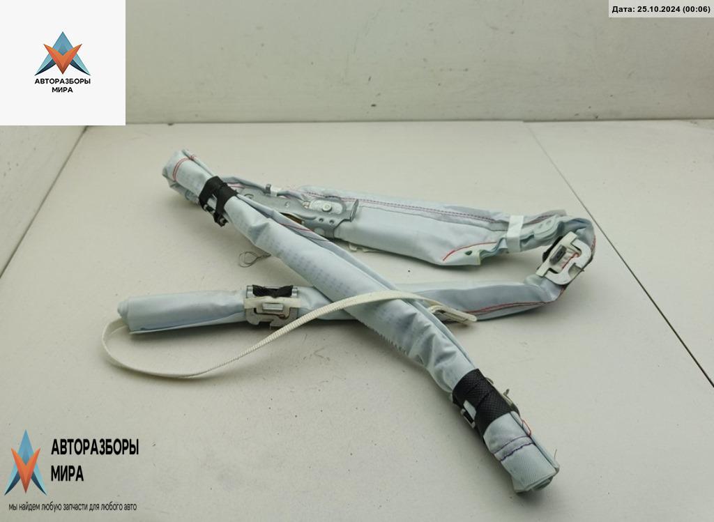 подушка безопасности боковая (шторка) Peugeot 2008 1 поколение 2015, 1.2 л., бензин, МКПП, чёрный, внедорожник 5 дв., 9804092380 - фото №1