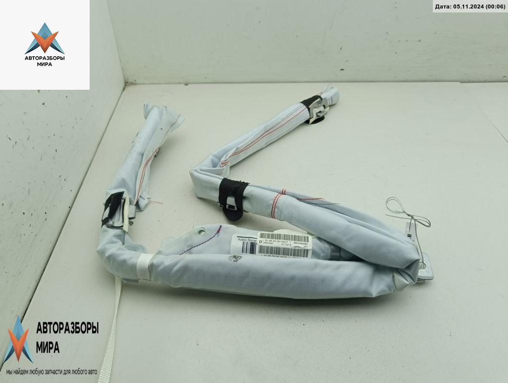 подушка безопасности боковая (шторка) Peugeot 2008 1 поколение 2015, 1.2 л., бензин, МКПП, чёрный, внедорожник 5 дв., 9804092280 - фото №1
