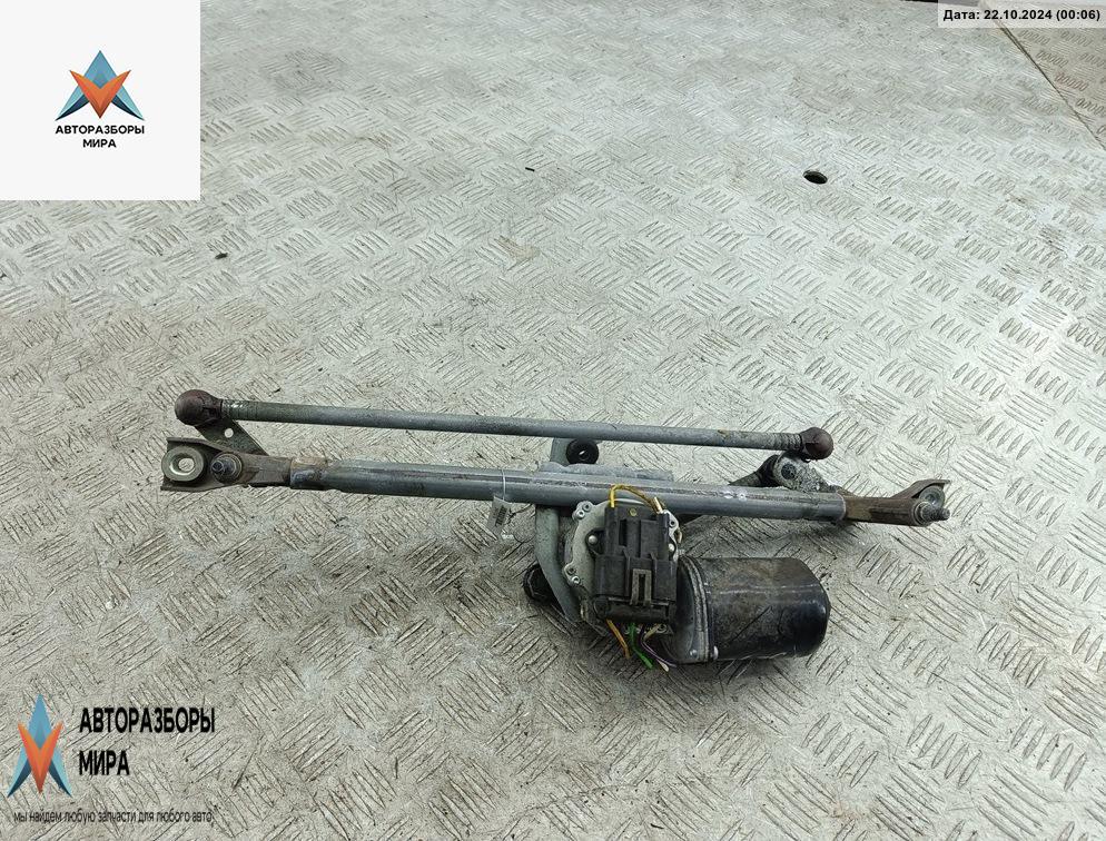 Механизм стеклоочистителя переднего (трапеция дворников) Opel Tigra 2 поколение 2007, 1.8 л., бензин, МКПП, чёрный, кабриолет, 91498232 - фото №1