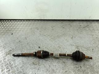 полуось передняя правая (приводной вал, ШРУС) Peugeot 2008 1 поколение 2015, 1.2 л., бензин, МКПП, чёрный, внедорожник 5 дв., 9800387480