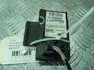 замок зажигания Renault Scenic 2 поколение [рестайлинг] 2007, цвет, 8200125077