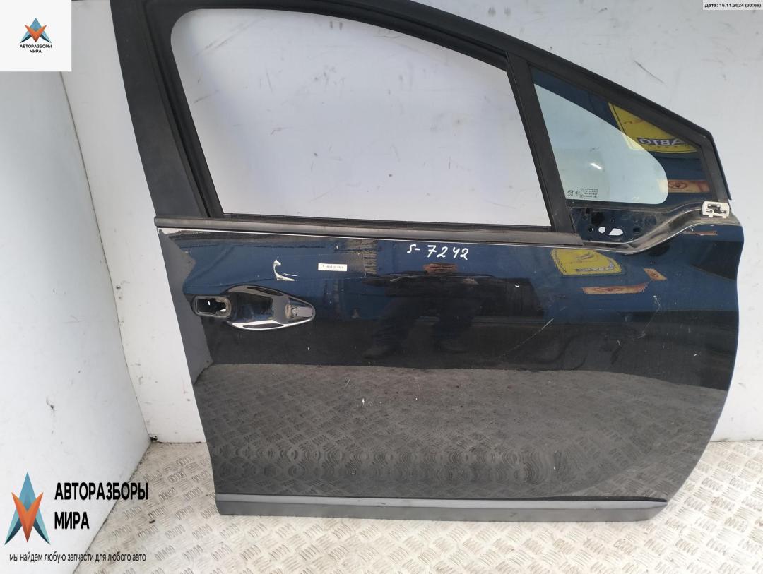 дверь сдвижная Peugeot 2008 1 поколение 2015, чёрный, внедорожник 5 дв. - фото №1