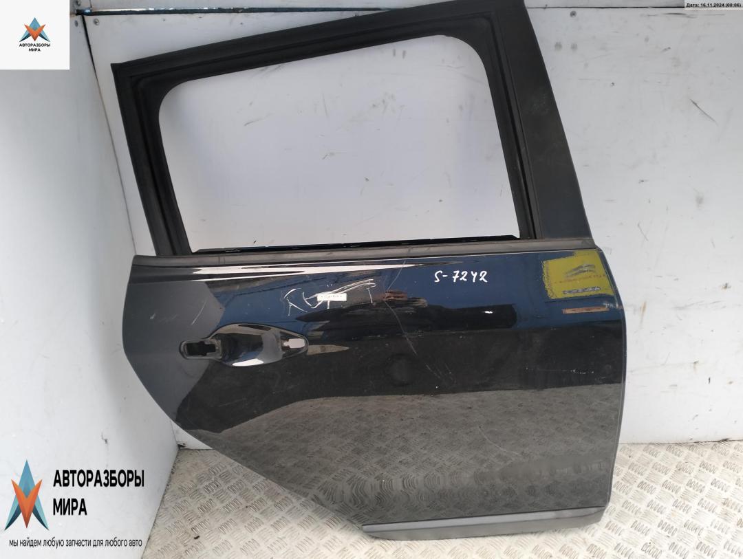 дверь сдвижная Peugeot 2008 1 поколение 2015, чёрный, внедорожник 5 дв. - фото №1