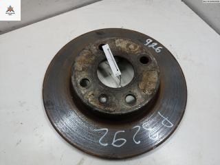 диск тормозной задний Opel Tigra 2 поколение 2007, 1.8 л., бензин, МКПП, чёрный, кабриолет