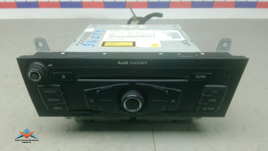 магнитола Audi Q5 8R 2009, 2.0 л., дизель, МКПП, внедорожник 5 дв., 8T2035186P - фото №1