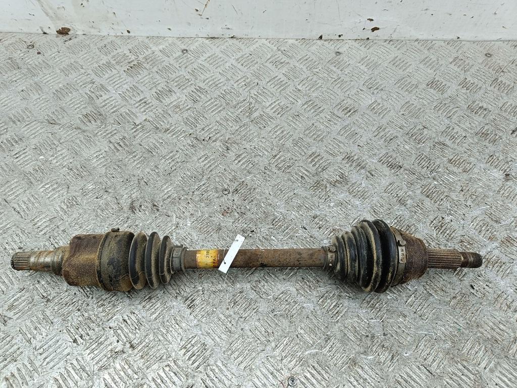 полуось передняя левая (приводной вал, ШРУС) Ford Fiesta 2005, 1.4 л., бензин, МКПП, чёрный, хетчбэк 3 дв.