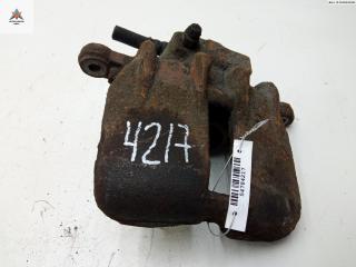 суппорт передний правый Honda Civic 6 поколение 1996, 1.4 л., бензин, МКПП, чёрный, хетчбэк 5 дв.