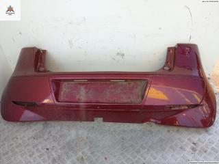 бампер задний Mitsubishi Colt 6 поколение (Z20/Z30) 2005, красный, хетчбэк 3 дв.
